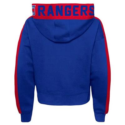 Outerstuff Record Setter Pullover Hoodie New York Rangers