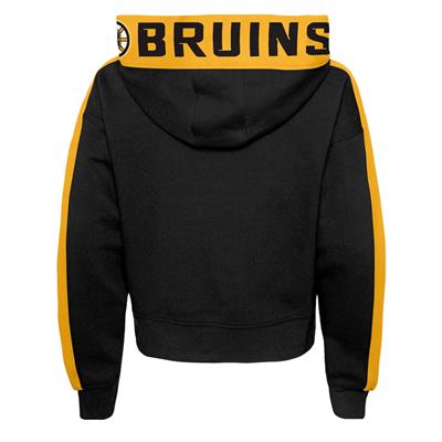 Outerstuff Girls Youth Black Boston Bruins Record Setter Pullover Hoodie at Nordstrom, Size XL