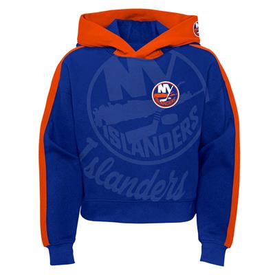 Outerstuff Record Setter Pullover Hoodie - New York Islanders - Girls - New York Islanders - L