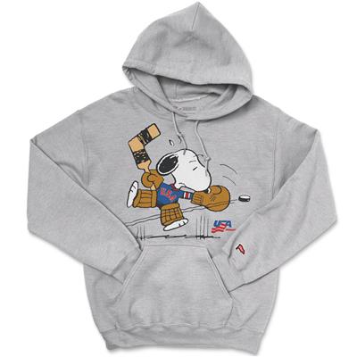 Let's Play Pittsburgh Penguins Ice Hockey Snoopy NHL Youth Hoodie 