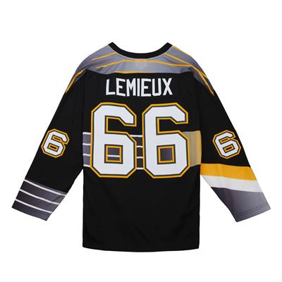 MARIO LEMIEUX  Pittsburgh Penguins 1996 Home CCM Vintage NHL Throwback  Jersey