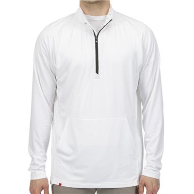 Bauer Team Fleece 1/2 Zip - Grey - Adult