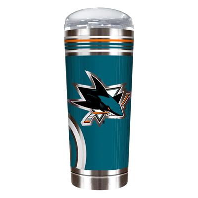 NHL San Jose Sharks Ice 24 oz Stainless Steel Water Bottle with lid