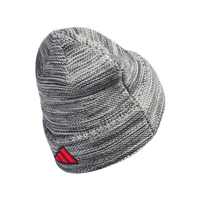 adidas Men's Black New Jersey Devils Three Stripe Cuffed Knit Hat
