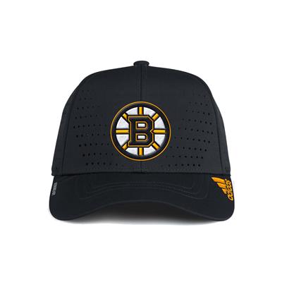 Men's Boston Bruins adidas Black Primary Logo Adjustable Hat