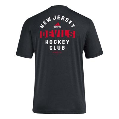 Adidas Rink Work Short Sleeve T-Shirt New Jersey Devils Adult