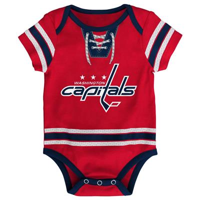 New England Patriots Game Nap Teddy Fleece Bodysuit - Newborn