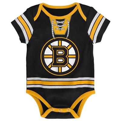 Outerstuff LLC Boston Bruins Long Sleeve Baby Coverall