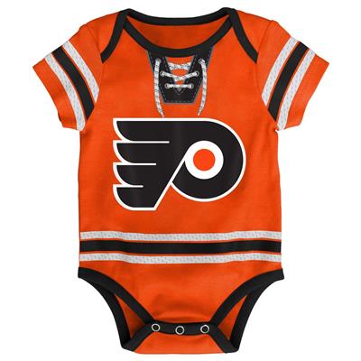  Outerstuff Philadelphia Flyers Newborn All Over Print Raglan  Sleeper - Size 0-3 Months: Clothing, Shoes & Jewelry