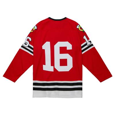 Youth Chicago Blackhawks CCM Red Retro Skate Jersey Hoodie Size Large 14/16