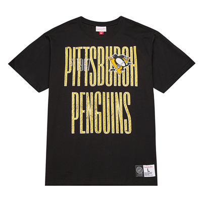 Pittsburgh Penguins "Gold Rush" T-Shirt - Men's Yellow Team Shirt (Alstyle Brand) 4 thumbnail image