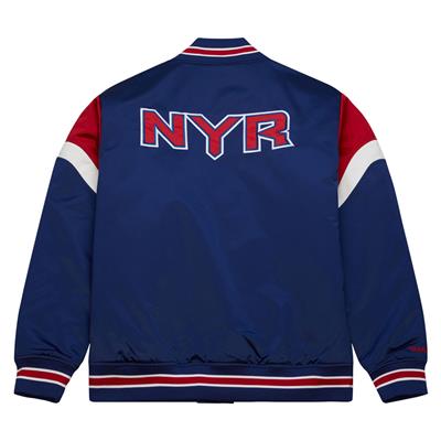 City Collection Lightweight Satin Jacket New York Rangers