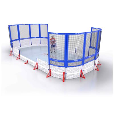 EZ Ice Backyard Rink w/Netting | Pure Hockey Equipment