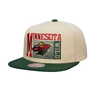 Mitchell & Ness Speed Zone Snapback - Minnesota Wild - Adult