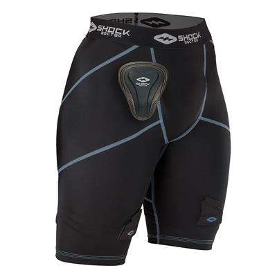 Shock Doctor Compression Shorts w/ Pelvic Protector 2.0 - Womens