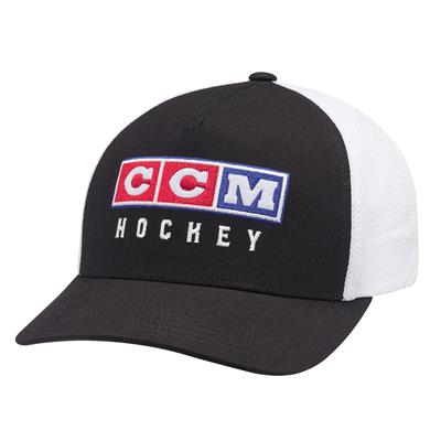 Old School Ccm Hockey Cap CCM Vintage Trucker Snapback Hat Youth - Main Image