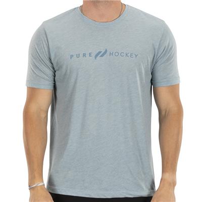 Pure Hockey Classic Tee 1.0 - Denim - Adult | Pure Hockey