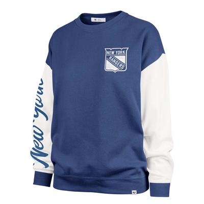 47 Brand Rise Andie Crew New York Rangers Womens Pure Hockey