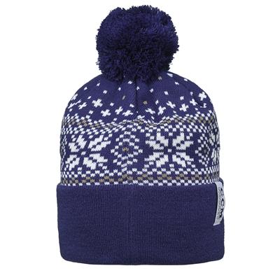 CCM Snowflake Knit Pom Hat - Adult | Pure Goalie Equipment
