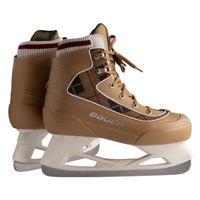 (取寄) バウアー メンズ アンド レディース シャモニー グライズ シニア スケート Bauer men and women Chamonix Glides Senior Skates (For Men and Women)  Matte Camel Bauer Chamonix Recreational Ice Skate - Senior | Pure Hockey Equipment