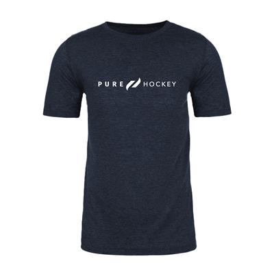 【HOCKEY】PULL TEE NAVY Pure Hockey Classic Tee 1.0 - Navy - Adult | Pure Hockey