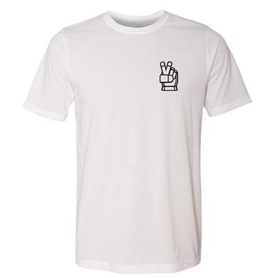 【HOCKEY】 PEACE OUT TEE BLACK Pure Hockey Peace Out Tee Shirt - Adult | Pure Hockey Equipment