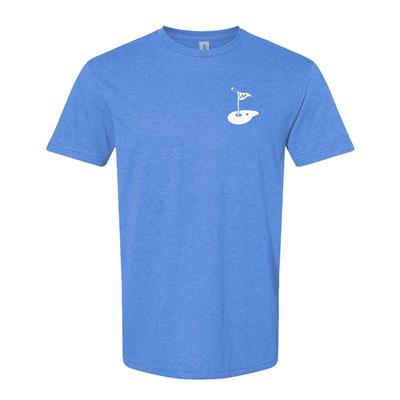 【HOCKEY】 MUCH WORSE TEE TRUE BLUE Pure Hockey Fairways and Faceoffs Tee Shirt - Adult | Pure