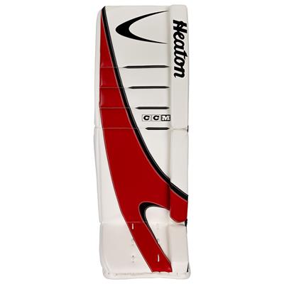 CCM EFlex Heaton Goalie Leg Pads Intermediate Pure Goalie