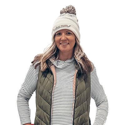 Chalk Talk Sports Hockey Mom Knit Hat | Pure Hockey Equipment