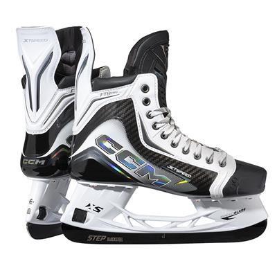 CCM JetSpeed FT8 Pro Ice Hockey Skates - White  display picture 1
