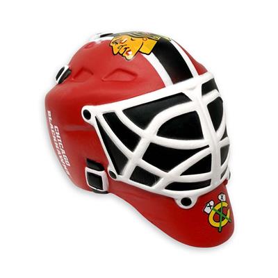 chicago blackhawks motorcycle helmet Zephyr Rink Element Knit Hat making design that mimics an actual hockey helmet while delivering genuine warmth and comfort Size S - Warrior Covert