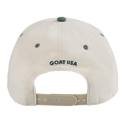 Goat USA Flipped Goat Snapback Hat - Green - Adult | Pure Hockey