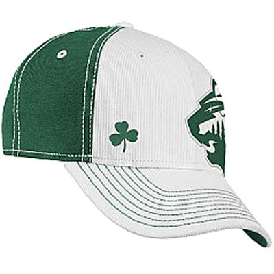 Reebok Minnesota Wild St. Patrick's Day Structured Flex Hat | Pure Equipment