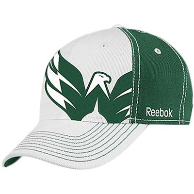 Reebok Chicago Blackhawks St. Patrick's Day Structured Flex Fit Hat