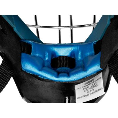 Eddy Tusk Ice Hockey Goalie Mask Youth Hand Laid Fiberglass (not plastic)  Small