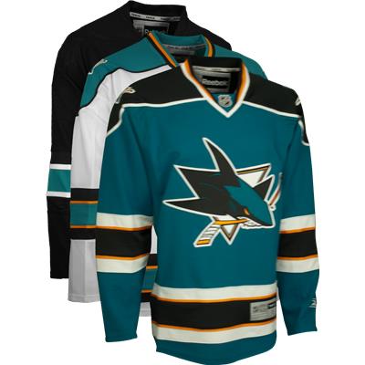 2007-11 SAN JOSE SHARKS REEBOK REPLICA JERSEY (HOME) Y