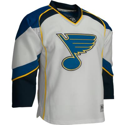 Men's Reebok St Louis Blues NHL Hockey Hoodie Lace V-Neck Size 4XL  Gray