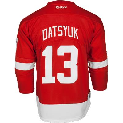 Reebok Detroit Red Wings Pavel Datsyuk Premier Jersey - Away/White - Youth