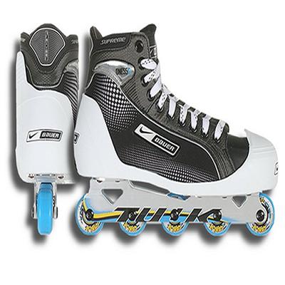 back Application Ongoing Bauer Supreme One55 Inline Goalie Skates - Senior | Pure Hockey Equipment