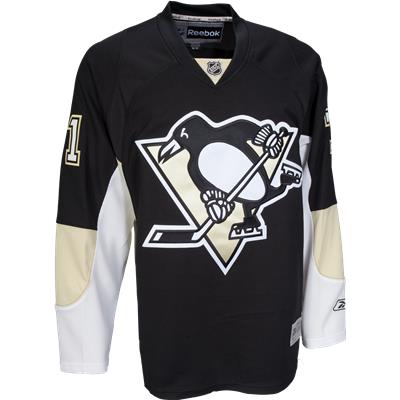 Evgeni Malkin Pittsburgh Penguins White Reebok Name & Number T-Shirt