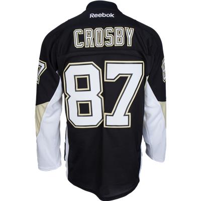 New Reebok NHL Sidney Crosby Pittsburgh Penguins Hockey Jersey Senior XL  Black