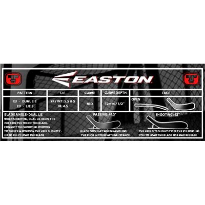 Easton Synergy 60 Grip Composite Stick [INTERMEDIATE] : : Sports  et Loisirs