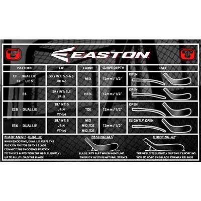 Easton Synergy 80, 35 Flex E36 Hockey Stick, Youth