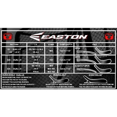 Easton V9 Grip Composite Stick - Junior