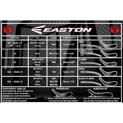 Easton V9 Grip Composite Stick - Senior