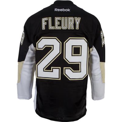 Marc-Andre Fleury Pittsburgh Penguins Reebok NHL Away White
