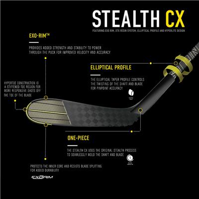 Easton Stealth CNT Grip Composite Stick - Intermediate