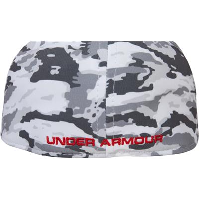 Under Armour Hockey Snow Camo Stretch Fitted Hat