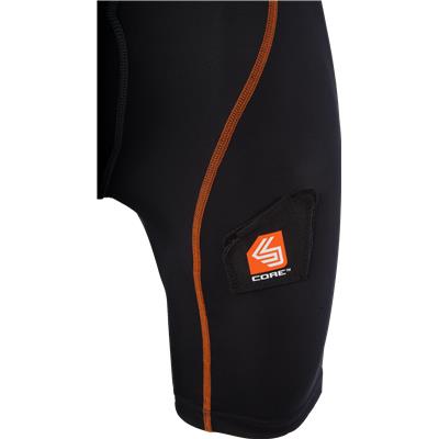 Short De Hockey Shock Doctor BioFlex – Garçon Medium (24-26) – Avec Protection (coque Non Incluse)