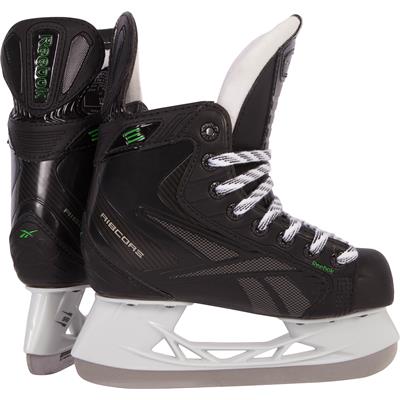 New Reebok 5K Y13 D ice hockey skates shoe size US 1.5 sz youth boys skate black 